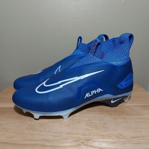 Nike Alpha Menace Elite 3 Flyknit Football Cleats Blue CT6648-414 Men\'s 10.5 main image 7